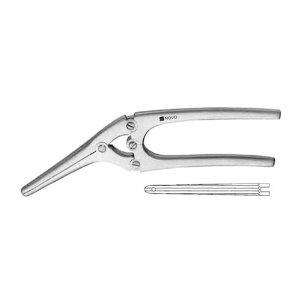 Payr-Baby Pylorus Clamp, Jaw Length 2 3/16" (55.0 Mm), 5 3/4" (14.5 Cm), W/ Out Pin